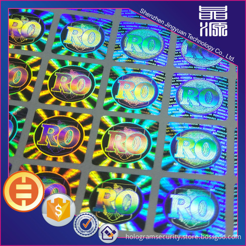 Custom Free Design 3D Hologram Sticker Label